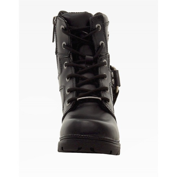 HARLEY-DAVIDSON Footwear Women's JOCELYN Black Leather Motorcycle Boots SIZE: 8 - Picture 5 of 10